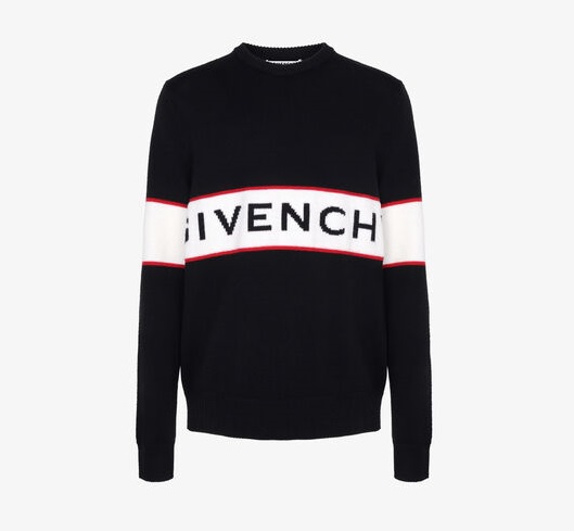 GIVENCHY BAND HEAVY SWEATER
