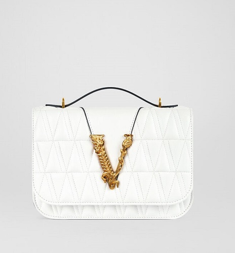 QUILTED VIRTUS SHOULDER BAG