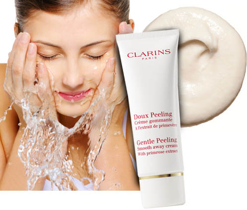 clarins gentle peeling smooth away cream 50ml
