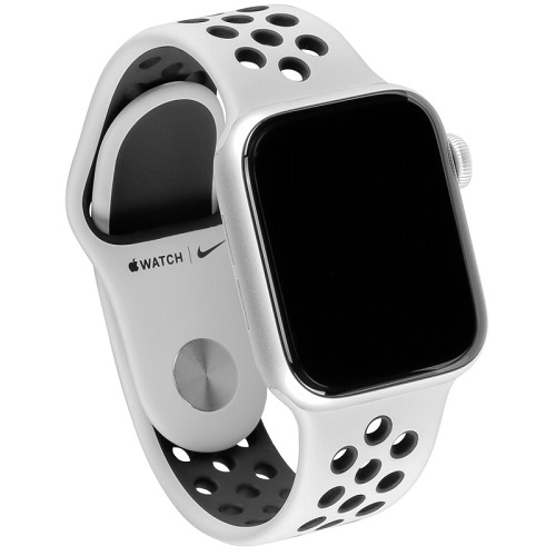 Apple Watch - Apple Watch series5 44mm アップル NIKE シルバの+