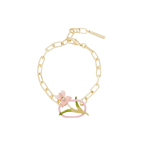 POWDER PINK IRIS BRACELET