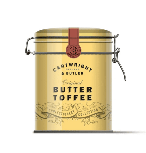 C&B BUTTER TOFFEES FUDGE IN TIN