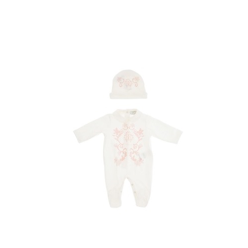 ROSE SLEEPSUIT FOR NEWBORN GIRLS