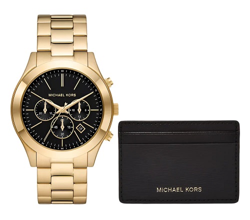 RUNWAY WATCH WITH A SLIM CARD CASE