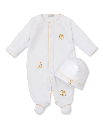 WHITE & YELLOW SLEEPSUIT