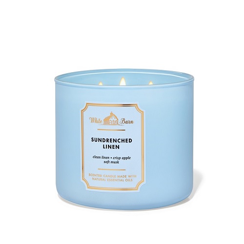 SUN-DRENCHED LINEN CANDLE