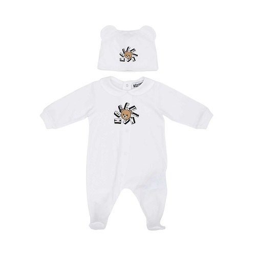 TEDDY BEAR SLEEPSUIT SET