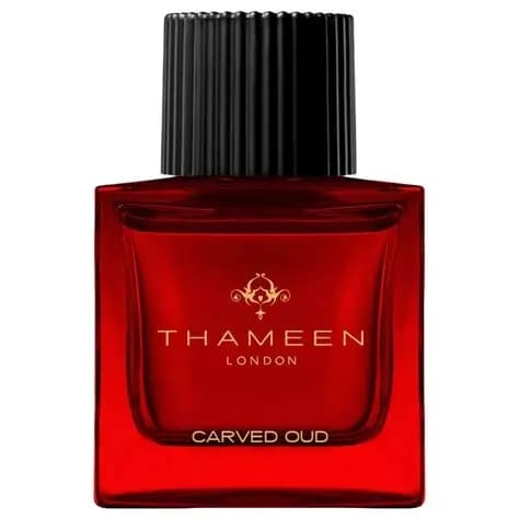 RED CARVED OUD